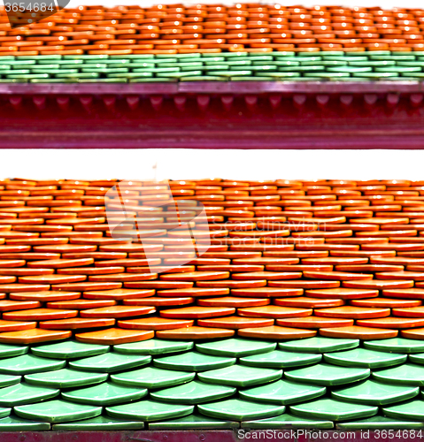 Image of thailand  palaces in the temple  bangkok  asia and sky