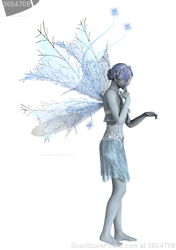 Image of Snow Fairy on White