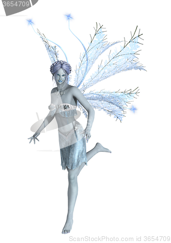 Image of Snow Fairy on White