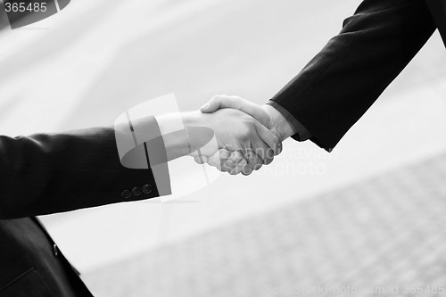 Image of business handshake