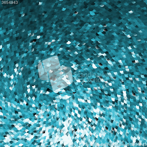Image of Amazing blue glittering background. EPS 10
