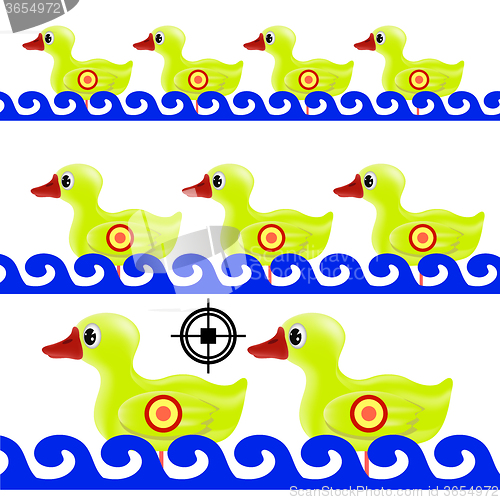 Image of Yellow Duck Target