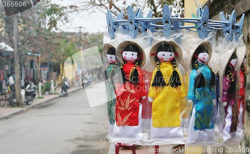 Image of Vietnamese dolls