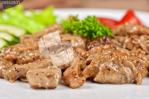 Image of Pork chop with vegetable