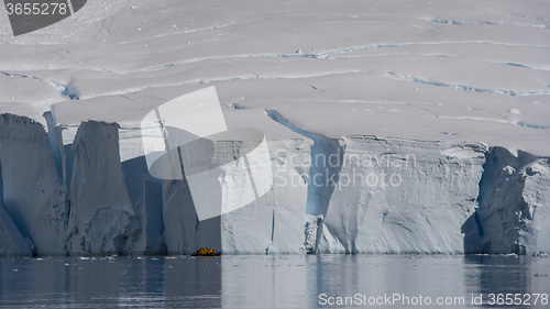 Image of Glacier in the Antarctica