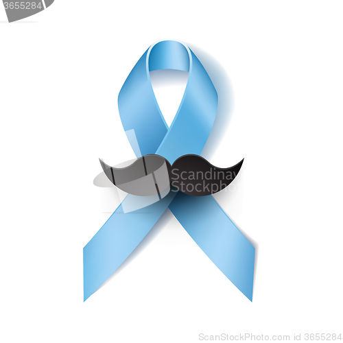 Image of Prostate cancer ribbon awareness