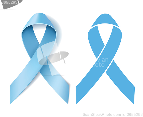 Image of Prostate cancer ribbon awareness