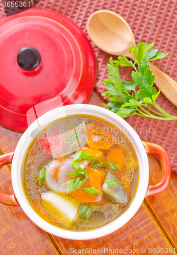 Image of fresh soup