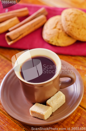 Image of cookies with coffee