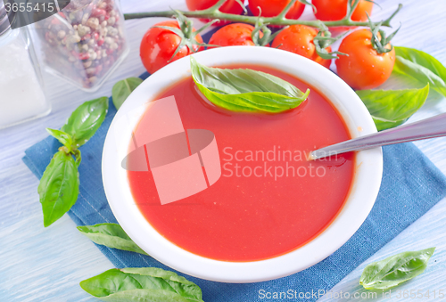 Image of tomato soup