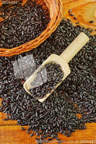 Image of black rice