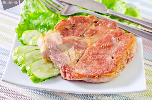 Image of baked meat