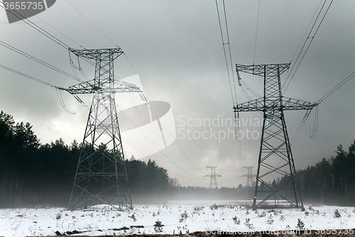 Image of Power in the winter  