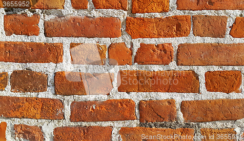 Image of Texture of ancient brick wall