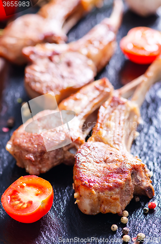 Image of fried chop meat