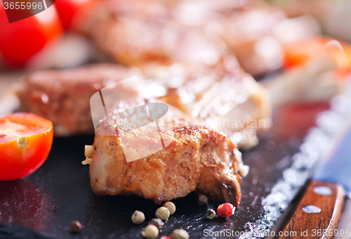 Image of fried chop meat