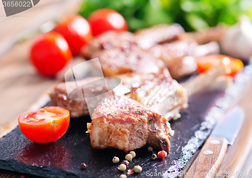 Image of fried chop meat