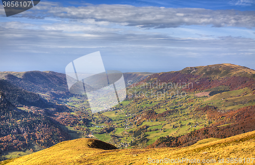 Image of Beautiful Autumn Valley