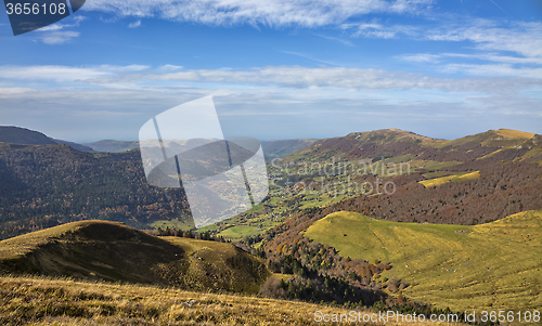 Image of Beautiful Autumn Valley