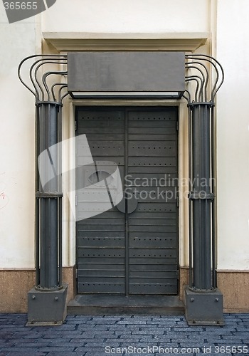 Image of Iron doors