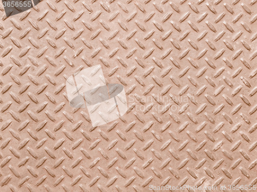Image of Retro looking Diamond steel