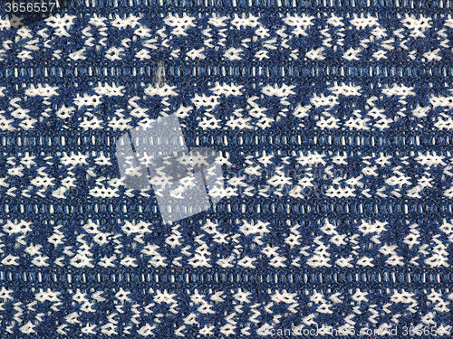 Image of Blue fabric background