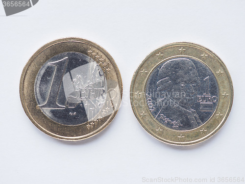 Image of Austrian 1 Euro coin