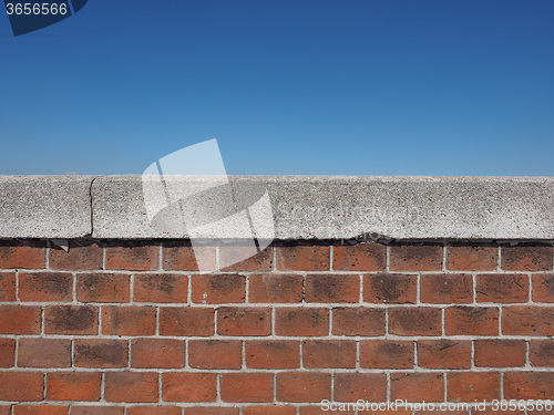 Image of Red brick wall background