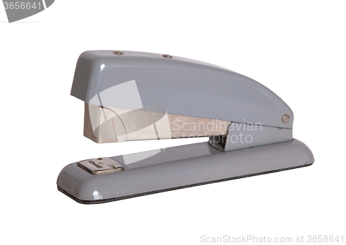 Image of Old dirty stapler isolated