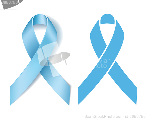 Image of Prostate cancer ribbon awareness