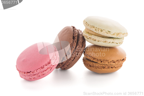 Image of Colorful French Macarons