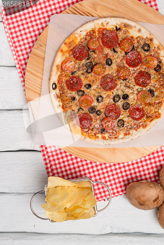 Image of Italian pizza