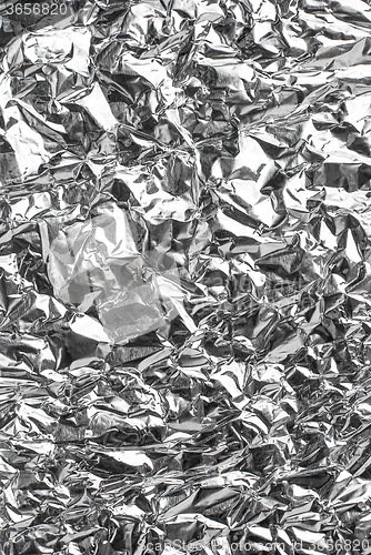Image of Silver foil texture