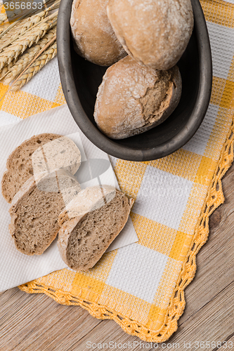 Image of Bread rye spikelets