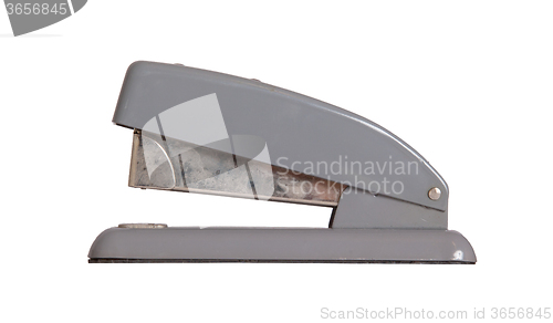 Image of Old dirty stapler isolated
