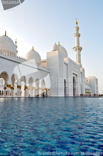 Image of the Sheikh Zayed Grand Mosque