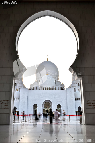 Image of the Sheikh Zayed Grand Mosque