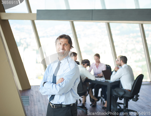 Image of portrait of handosme business man
