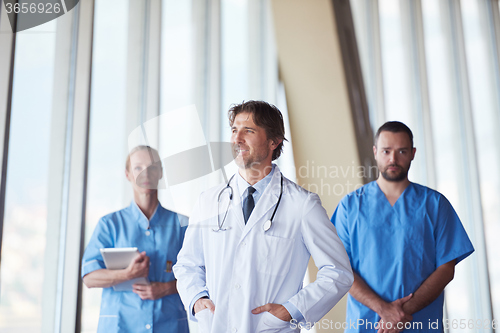 Image of group of medical staff at hospital