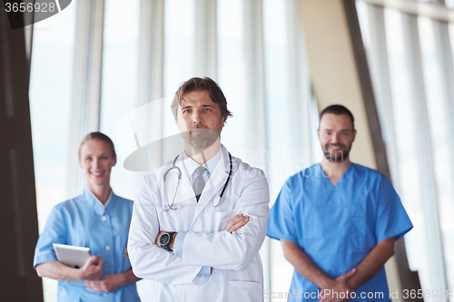 Image of group of medical staff at hospital