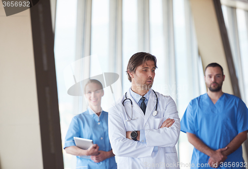 Image of group of medical staff at hospital