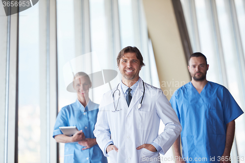 Image of group of medical staff at hospital