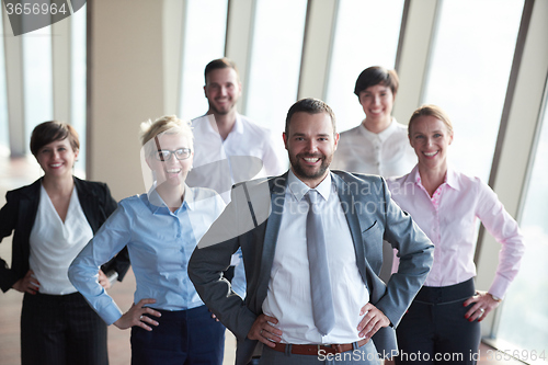 Image of diverse business people group