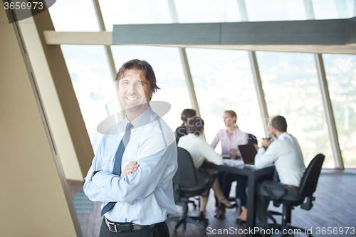Image of portrait of handosme business man