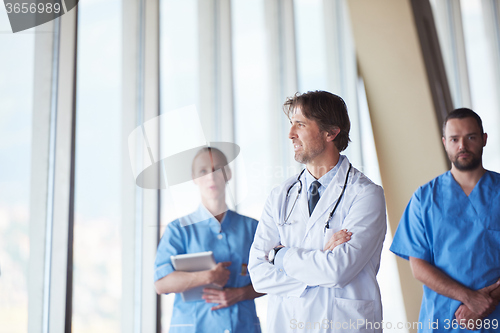 Image of group of medical staff at hospital