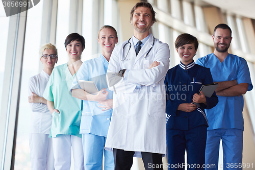 Image of group of medical staff at hospital