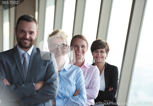 Image of diverse business people group