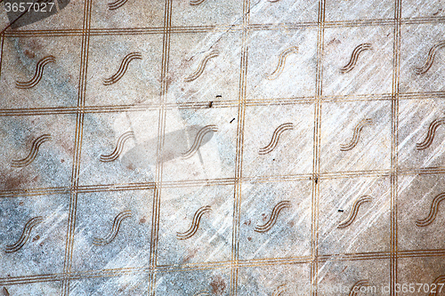 Image of abstract step    in  italy old wall   background