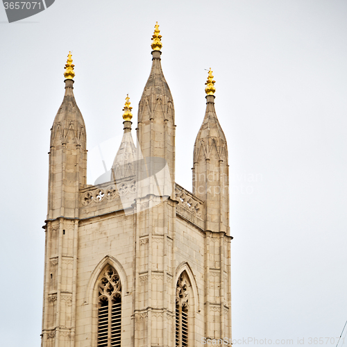 Image of st paul cathedral in london england old construction and religio