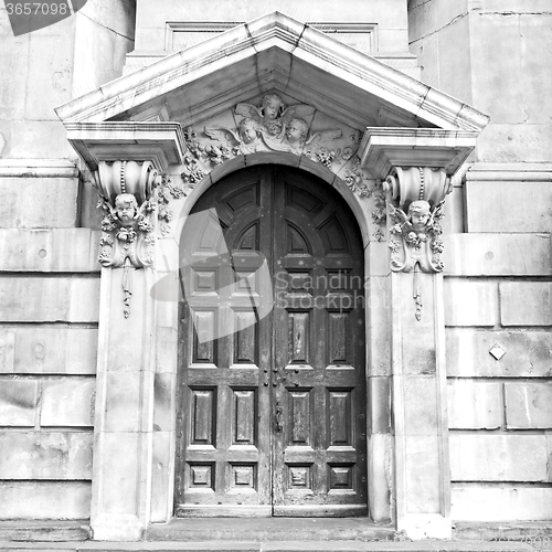 Image of st paul cathedral in london england old construction and religio